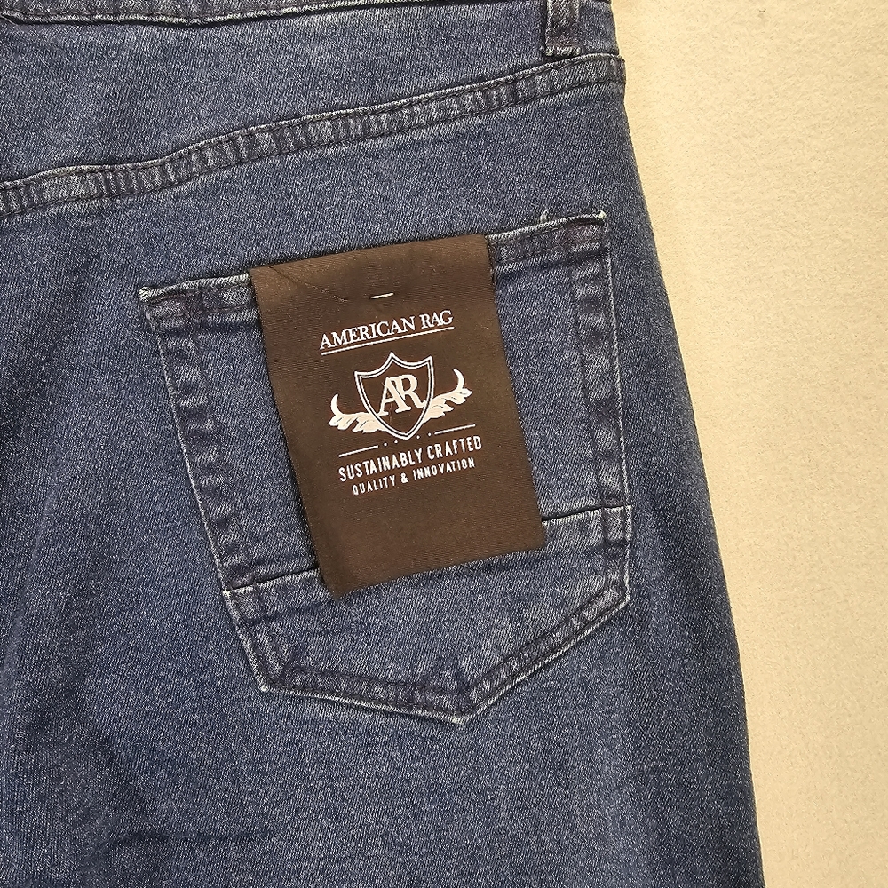 American Rag 32x30 Denim Jeans Slim Fit Stretch Mens Clarke AR23S-01SL NEW - Picture 5 of 12